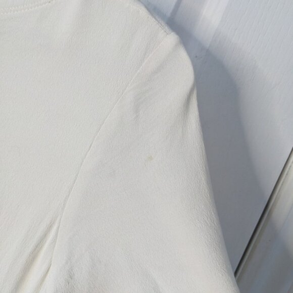 Aritzia Wilfred Free TEIGEN DRESS cream white size Small A4 - Picture 9 of 11